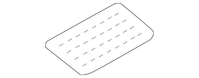 51166960685 Деталь STORAGE TRAY MAT