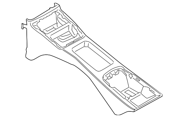 51166963898 Деталь CONSOLE BODY