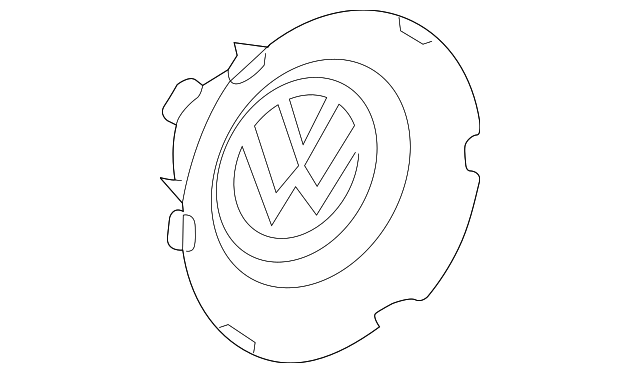 3B7-601-149-GRB Деталь CENTER CAP
