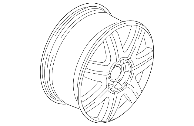 3B0-601-025-M-Z31 Деталь WHEEL, ALLOY