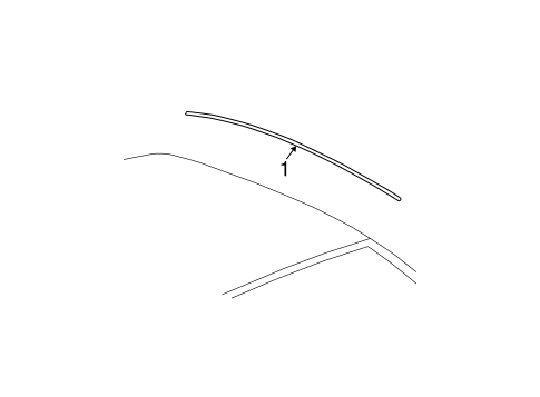 Impala EXTERIOR TRIM - ROOF