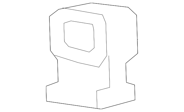 52014782AA Деталь UPPER INSULATOR, LEFT