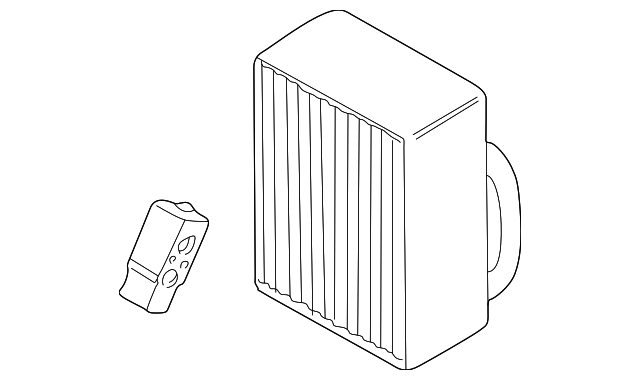 9541066D00 Деталь EVAPORATOR CORE