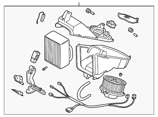 9540066D00 Деталь EVAPORATOR ASSY