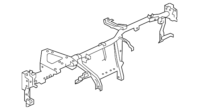 7P0-858-045-J Деталь CROSSMEMBER