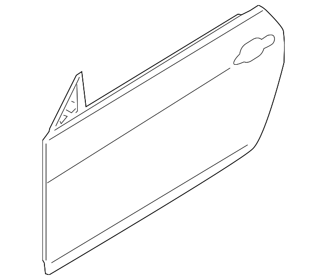 41-00-7-207-445 Деталь DOOR SHELL, LEFT