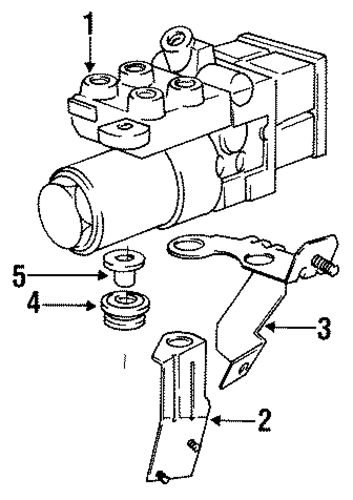 850i TRACTION CONTROL COMPONENTS