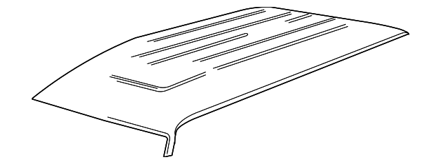 55345594 Деталь ROOF PANEL
