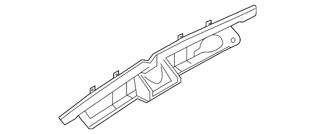 7832A136 DEFROSTER NOZZLE