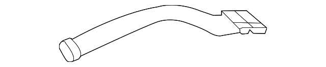 7832A142 DEFROSTER DUCT, RIGHT