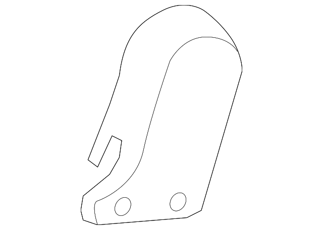 71844-08030-B0 Деталь RECLINE COVER, LEFT