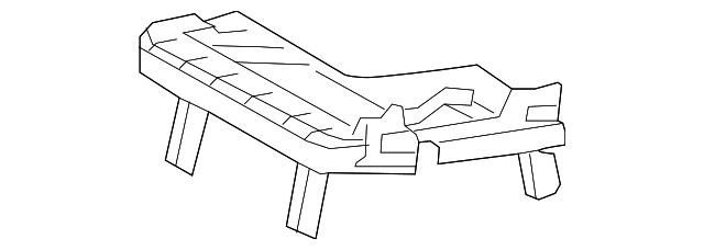 79202-08020 Деталь CUSHION FRAME, LEFT