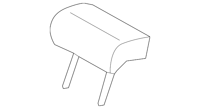 71970-08100-E0 Деталь HEADREST, LEFT