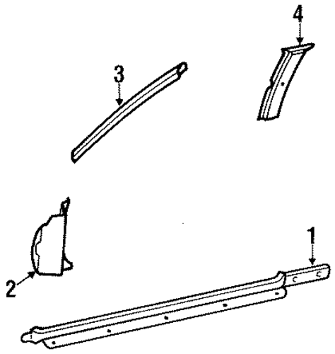 Corolla INTERIOR TRIM - PILLARS