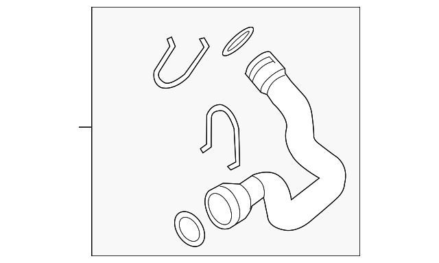 8R0-122-101-C UPPER HOSE