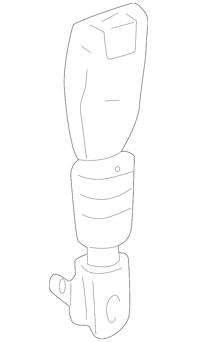 88830-3F500NF Деталь BUCKLE END, LEFT