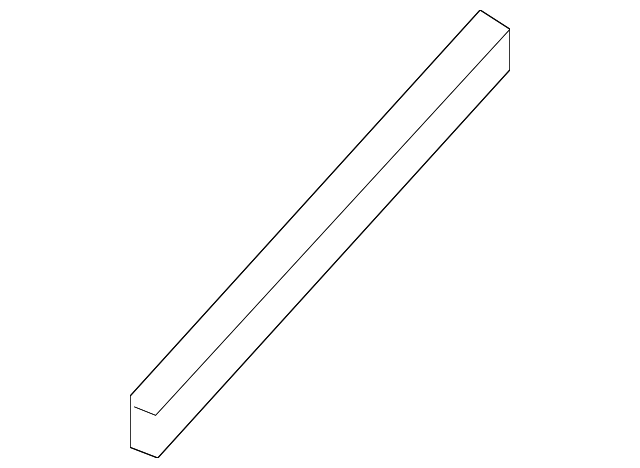 73384-TF0-000 Деталь RUBBER, L. WINDSHIELD DAM