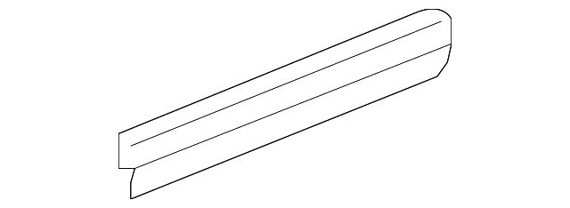 73336-TF0-000 Деталь RUBBER B, QUARTER DAM