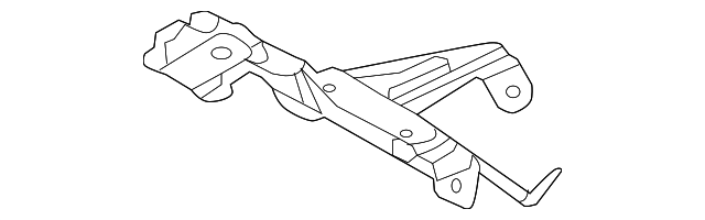 PE5J-13-960 Деталь VAPOR CANISTER BRACKET