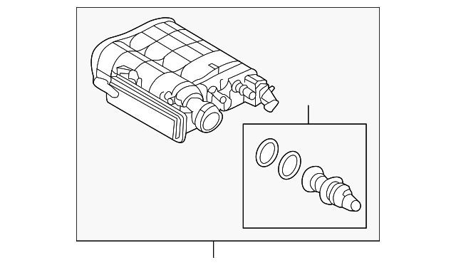 PE5B-13-96Z Деталь VAPOR CANISTER