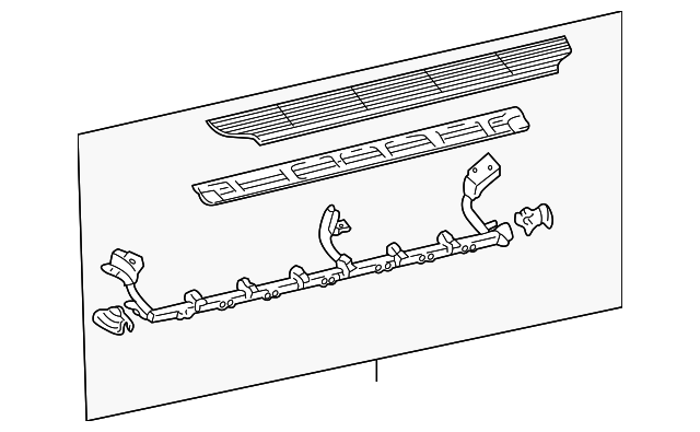961011W307 Деталь RUNNING BOARD, LEFT