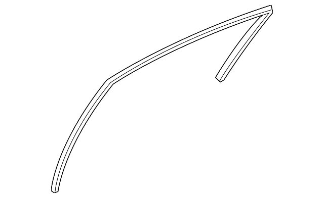 5074215AD Деталь RUN CHANNEL, LEFT