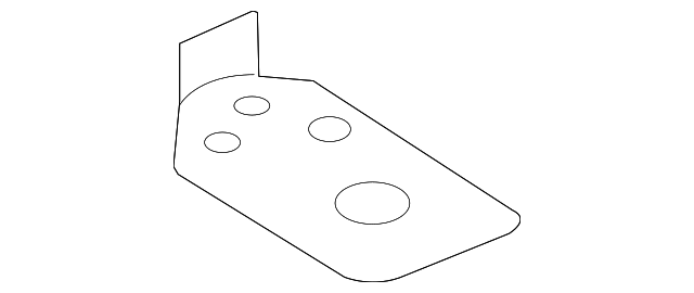 65551-2E000 Деталь SEAT BRACKET, LEFT
