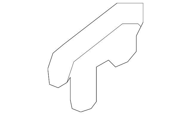82610-2B010-J9 Деталь HANDLE, INSIDE, RIGHT