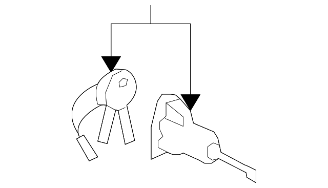 81970-2BA00 Деталь LOCK CYLINDER