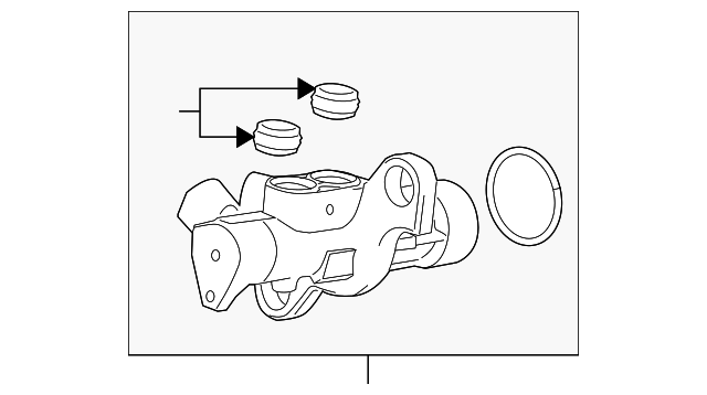 22908217 MASTER CYLINDER