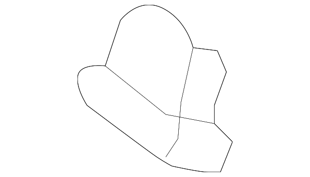 74348-12040-B6 Деталь SUPPORT, LEFT