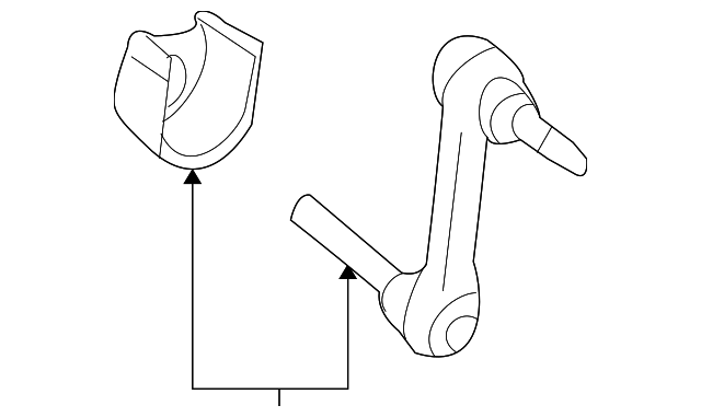 ZZD1-28-171 Деталь STABILIZER LINK, LEFT