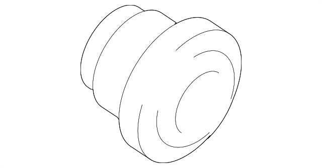 90189-06228 BUMPER COVER GROMMET, RIGHT