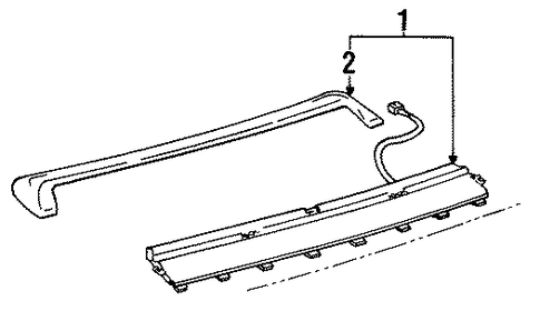 GS300 HIGH MOUNTED STOP LAMP