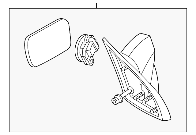 15213868 Деталь MIRROR ASSY, RIGHT