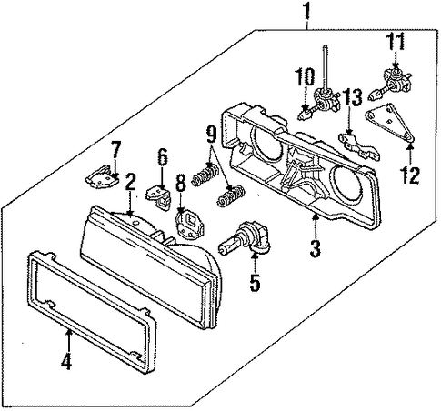Celebrity HEADLAMP COMPONENTS