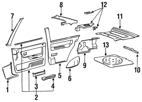 Precis INTERIOR TRIM