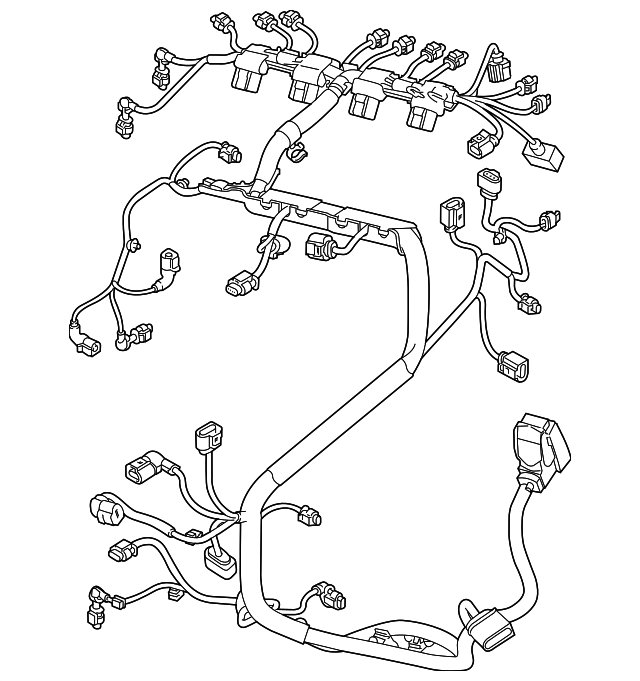 06K-971-627-P Деталь ENGINE HARNESS