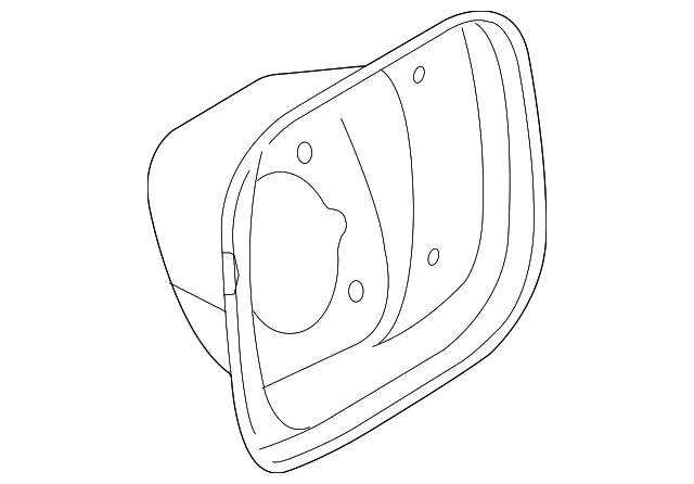 6457185Z10 Деталь FUEL POCKET