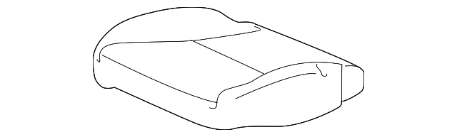 81131-T5R-A31ZA COVER, R. FR. SEAT CUSHION TRIM *NH900L*