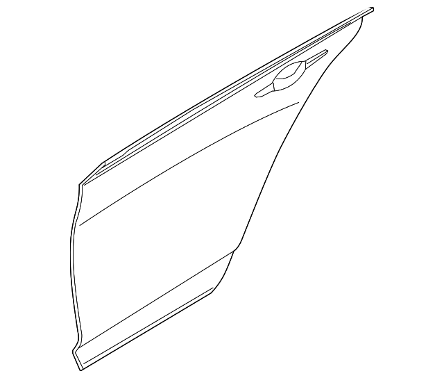 77111-C1000 Деталь OUTER PANEL, LEFT