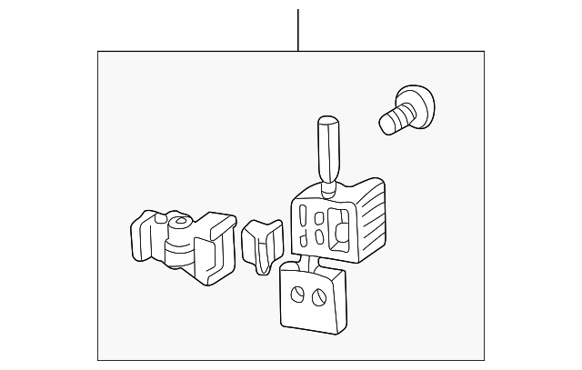 ZZM0-62-241 Деталь LATCH ASSY