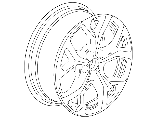23230397 Деталь WHEEL, ALLOY