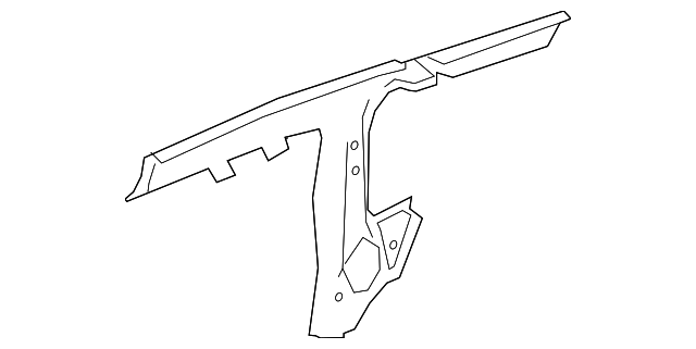 64310-TG7-305ZZ Деталь PILLAR, R. QUARTER (INNER)