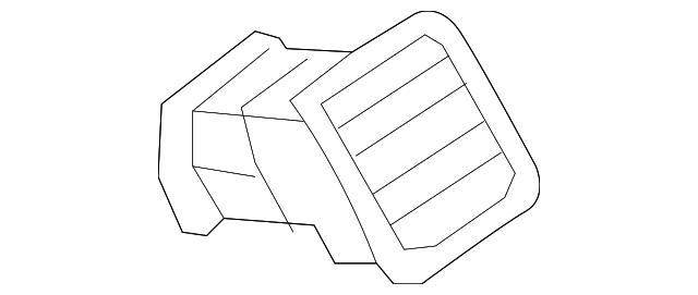 1Q0-819-703-J-UTF AIR VENT, LEFT