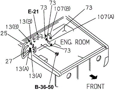 SLX HEATER HOSE - CLIPS