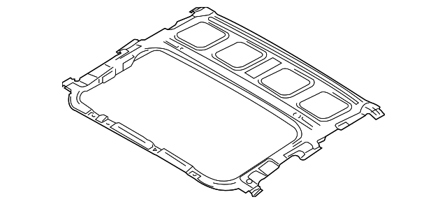 67115-1M250 Деталь SUNROOF REINF
