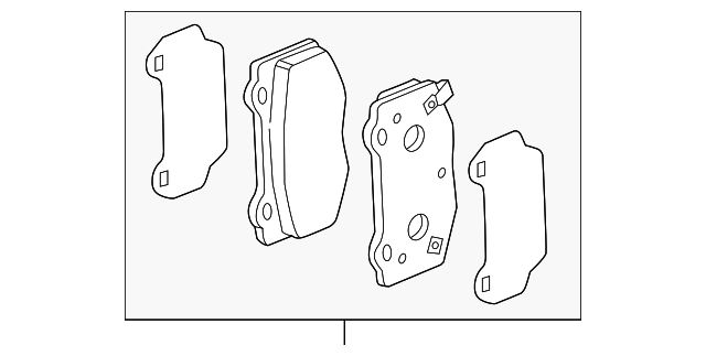 22847817 Деталь BRAKE PADS