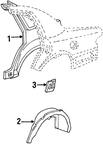 Crown Victoria INNER STRUCTURE