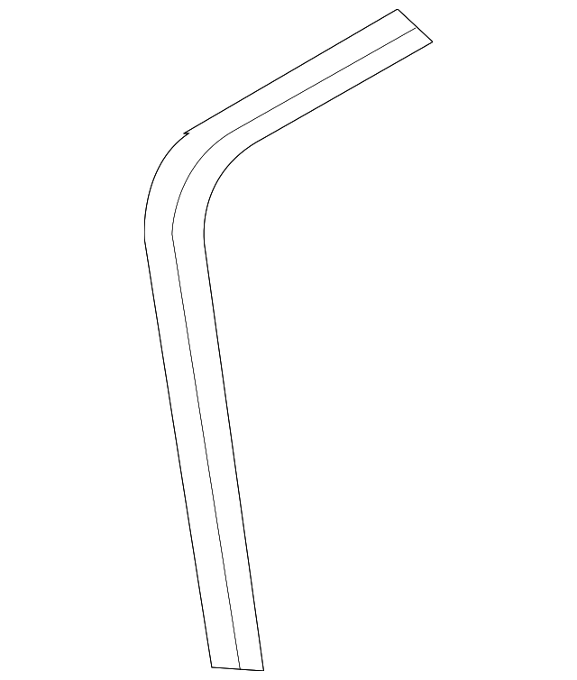 5104274AA Деталь SURROUND W'STRIP